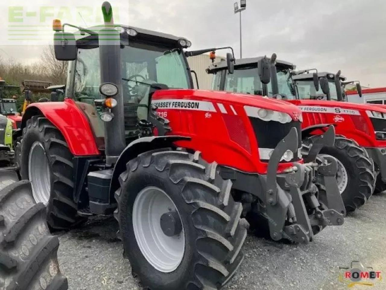 Massey Ferguson 7716 d6 ef Efficient - Traktors: foto 2 Massey Ferguson 7716 d6 ef Efficient - Traktors: foto 2