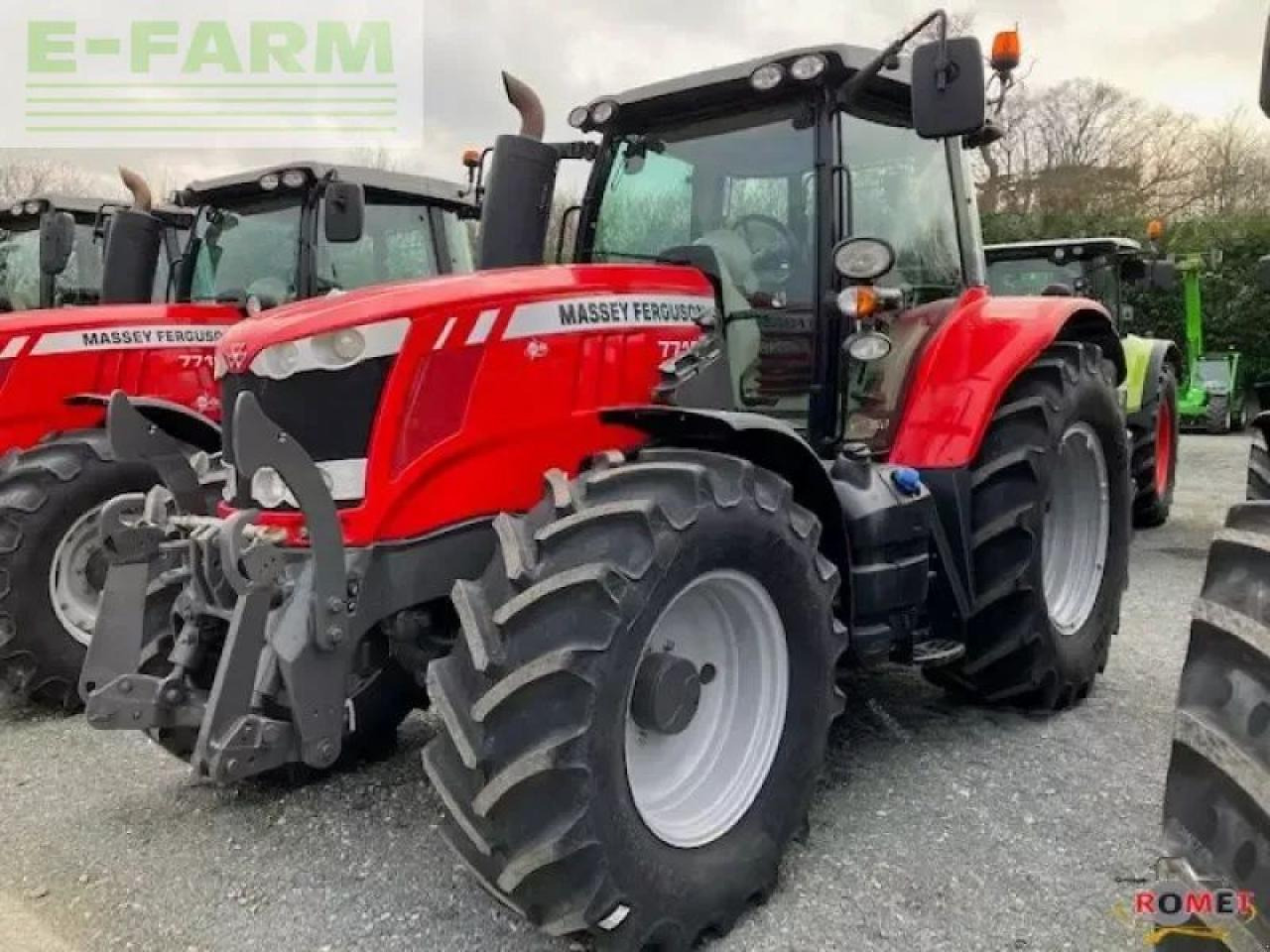 Massey Ferguson 7716 d6 ef Efficient - Traktors: foto 1 Massey Ferguson 7716 d6 ef Efficient - Traktors: foto 1