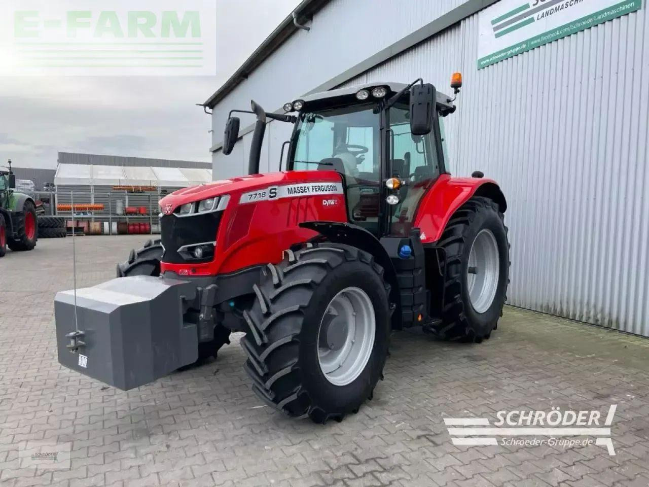 Massey Ferguson 7718 s dyna-6 efficient Efficient - Traktors: foto 5 Massey Ferguson 7718 s dyna-6 efficient Efficient - Traktors: foto 5