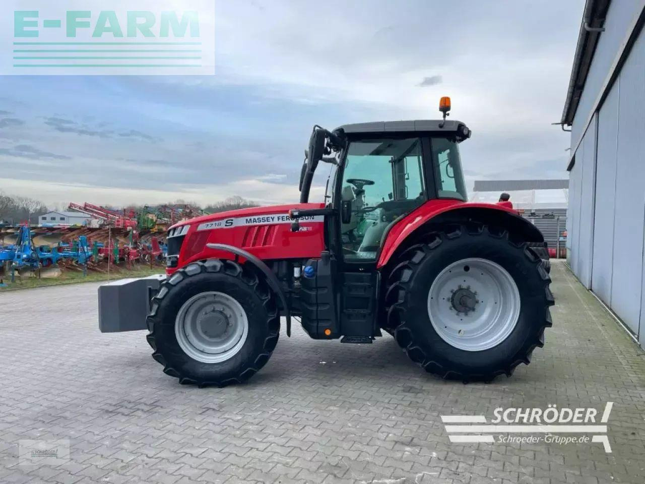 Massey Ferguson 7718 s dyna-6 efficient Efficient - Traktors: foto 4 Massey Ferguson 7718 s dyna-6 efficient Efficient - Traktors: foto 4