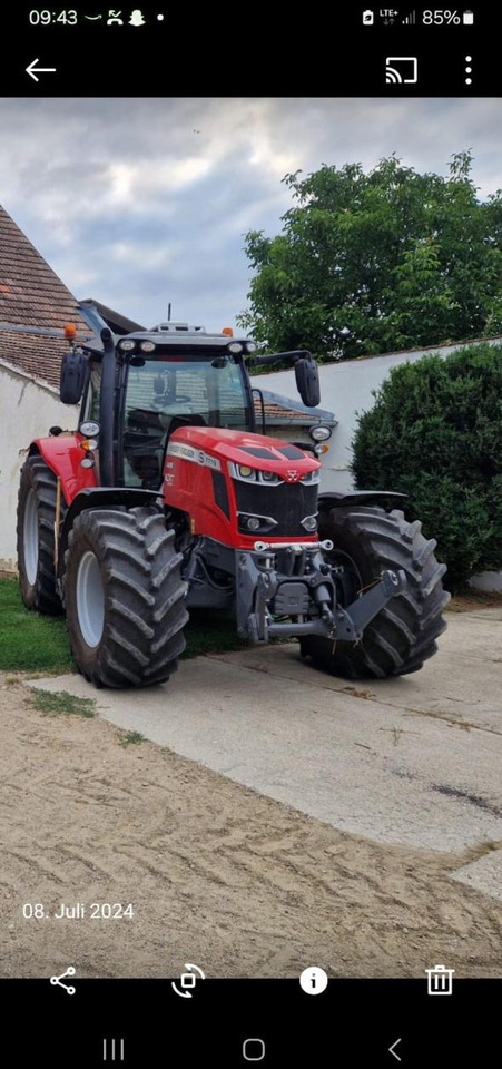 Massey Ferguson 7719 S Dyna Next Edition - Traktors: foto 3 Massey Ferguson 7719 S Dyna Next Edition - Traktors: foto 3