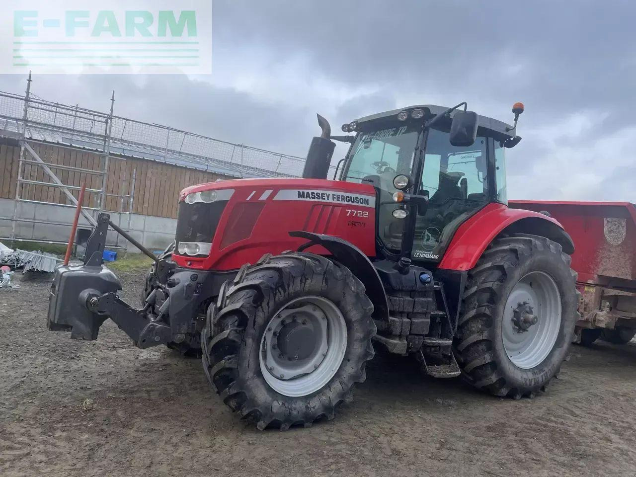 Massey Ferguson 7722 dyna-vt exclusive Exclusive - Traktors: foto 1 Massey Ferguson 7722 dyna-vt exclusive Exclusive - Traktors: foto 1