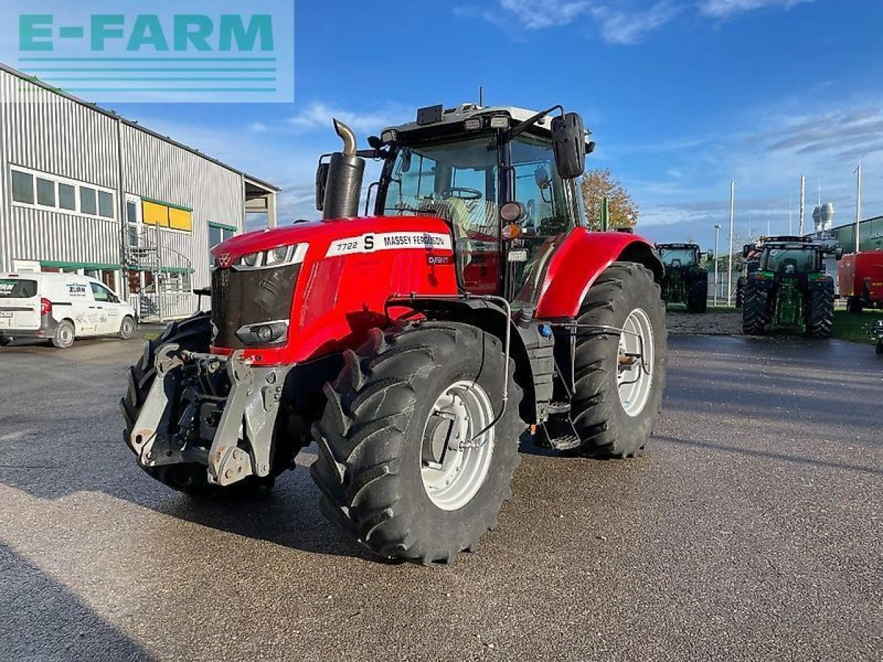 Massey Ferguson 7722s - Traktors: foto 1 Massey Ferguson 7722s - Traktors: foto 1