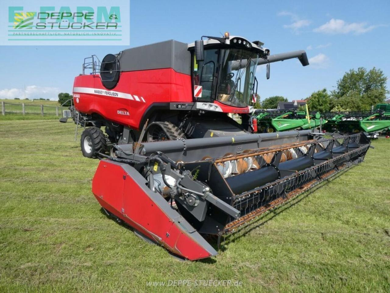 Massey Ferguson 9380 delta hybrid mit sw+sww - Labības kombains: foto 1 Massey Ferguson 9380 delta hybrid mit sw+sww - Labības kombains: foto 1