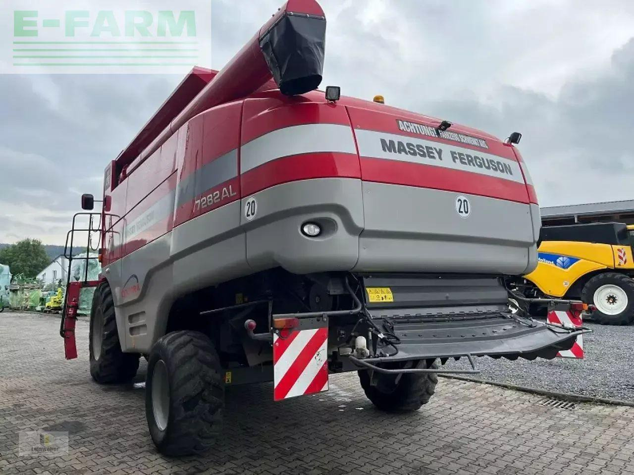Massey Ferguson centora 7282 al - Labības kombains: foto 4 Massey Ferguson centora 7282 al - Labības kombains: foto 4