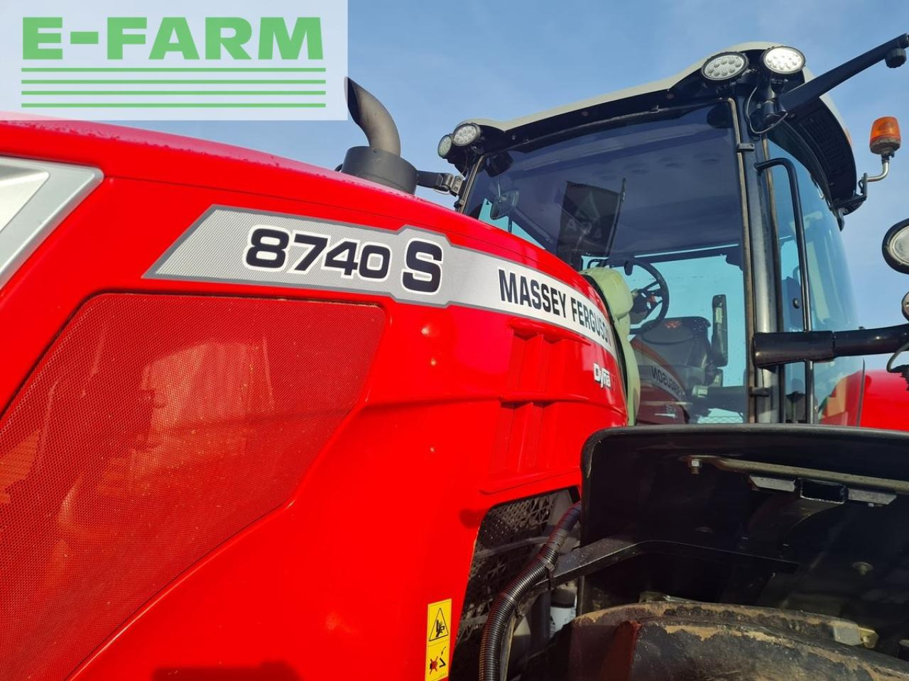 Massey Ferguson mf 8740 s efficient - Traktors: foto 3 Massey Ferguson mf 8740 s efficient - Traktors: foto 3