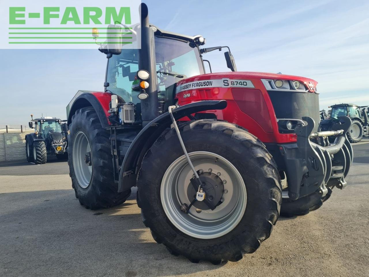 Massey Ferguson mf 8740 s efficient - Traktors: foto 5 Massey Ferguson mf 8740 s efficient - Traktors: foto 5