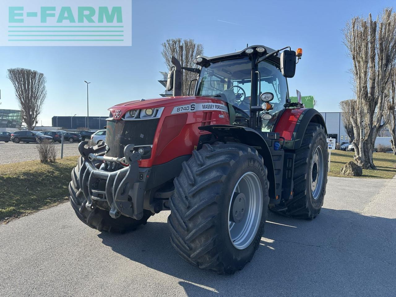 Massey Ferguson mf 8740 s (stage v) - Traktors: foto 3 Massey Ferguson mf 8740 s (stage v) - Traktors: foto 3