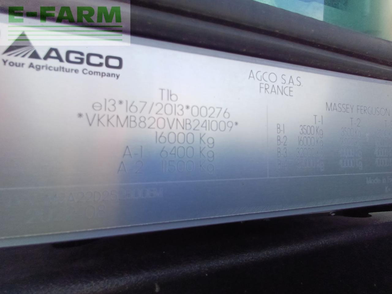 Massey Ferguson mf 8s.225 - Traktors: foto 2 Massey Ferguson mf 8s.225 - Traktors: foto 2