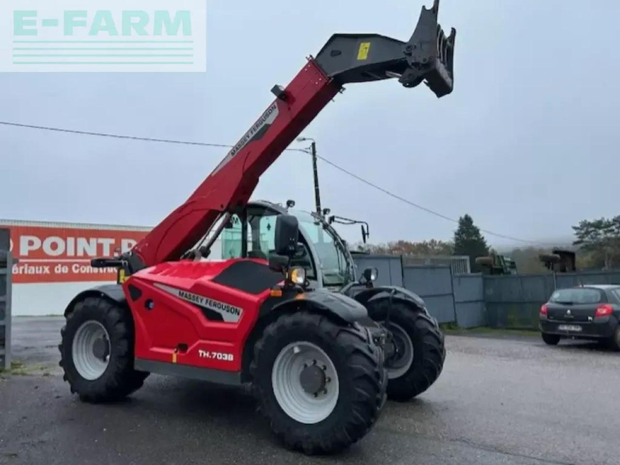 Teleskopiskais iekrāvējs Massey Ferguson mfth7038: foto 7