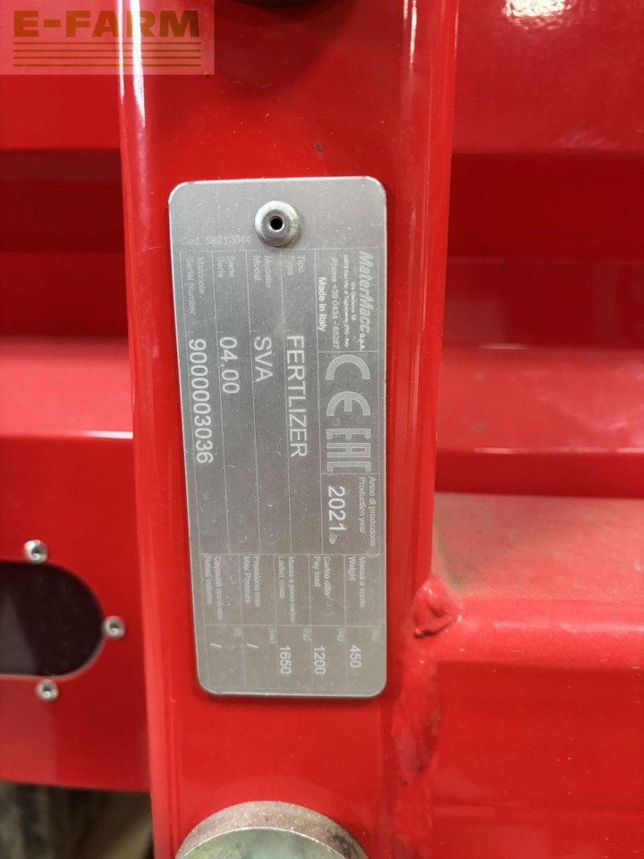 MaterMacc ms 8230 - Precīzās izsējas sējmašīna: foto 5 MaterMacc ms 8230 - Precīzās izsējas sējmašīna: foto 5