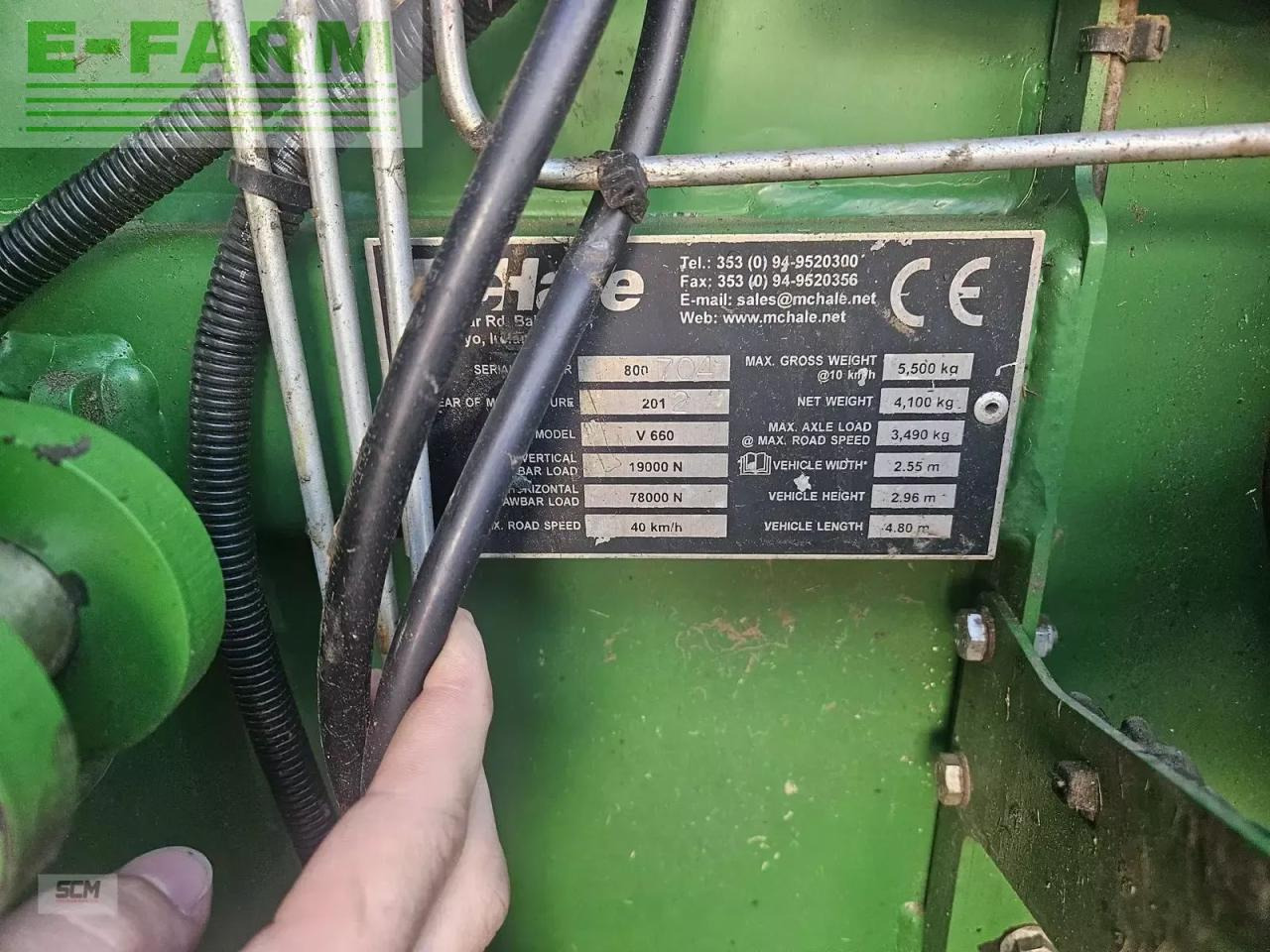 Mc Hale v 660 - Kīpu prese: foto 5 Mc Hale v 660 - Kīpu prese: foto 5