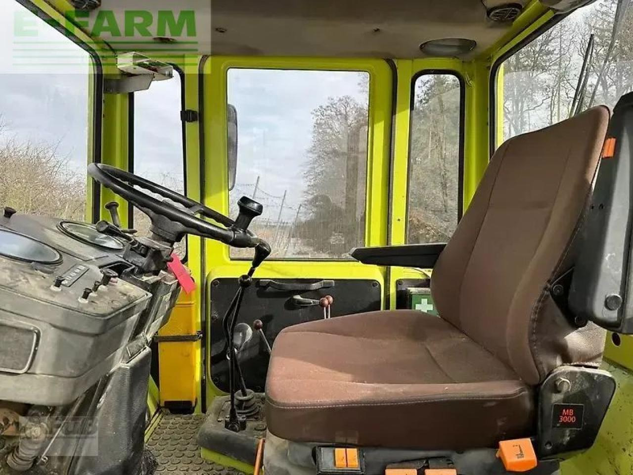 Traktors Mercedes-Benz mb trac 1300 turbo intercooler: foto 7