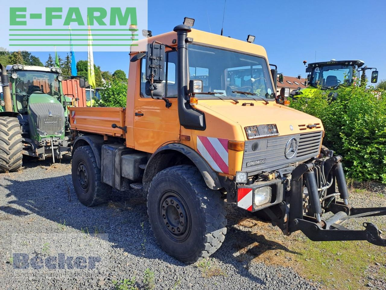 Traktors Mercedes-Benz unimog 1600: foto 11