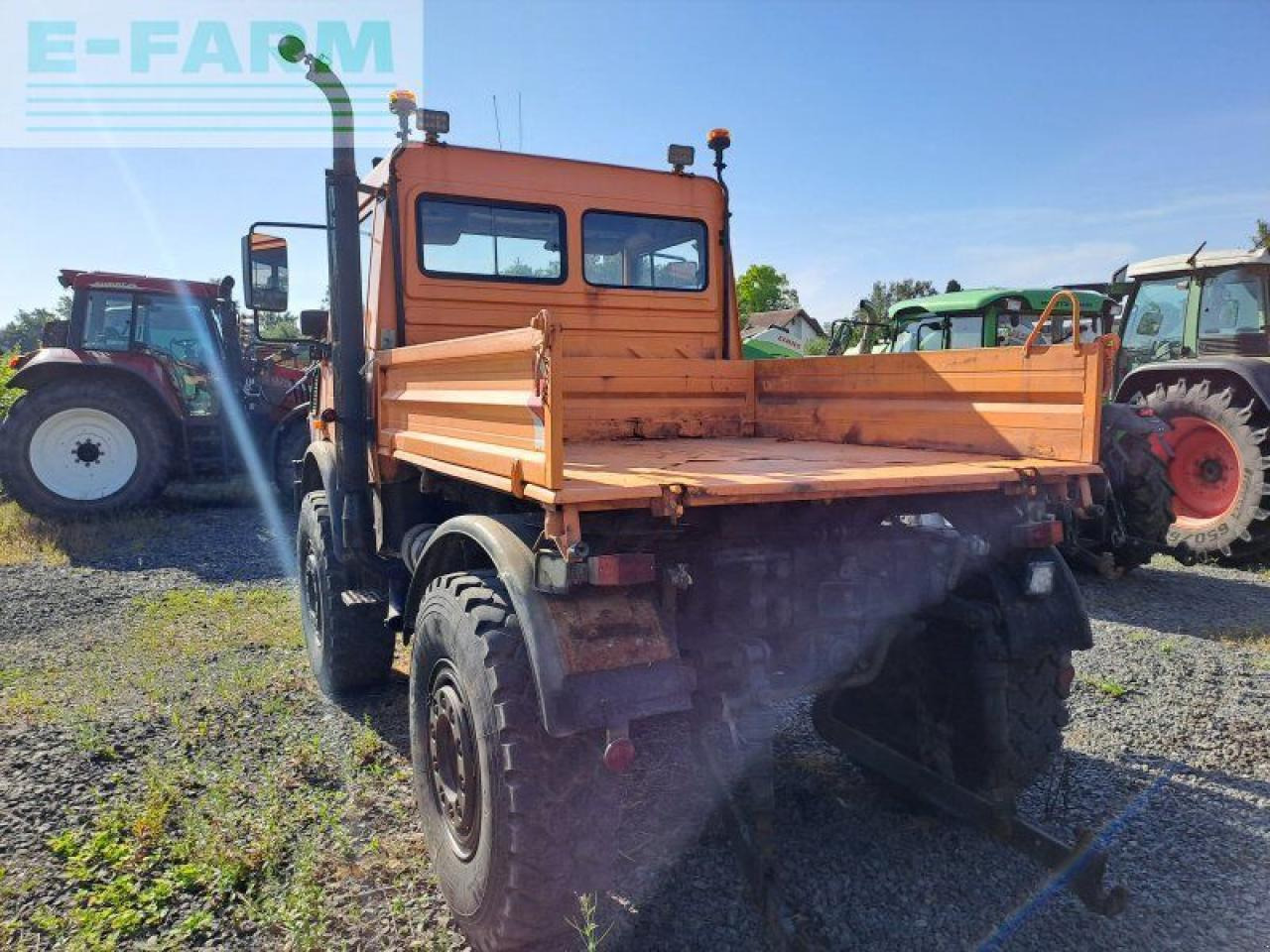 Traktors Mercedes-Benz unimog 1600: foto 8