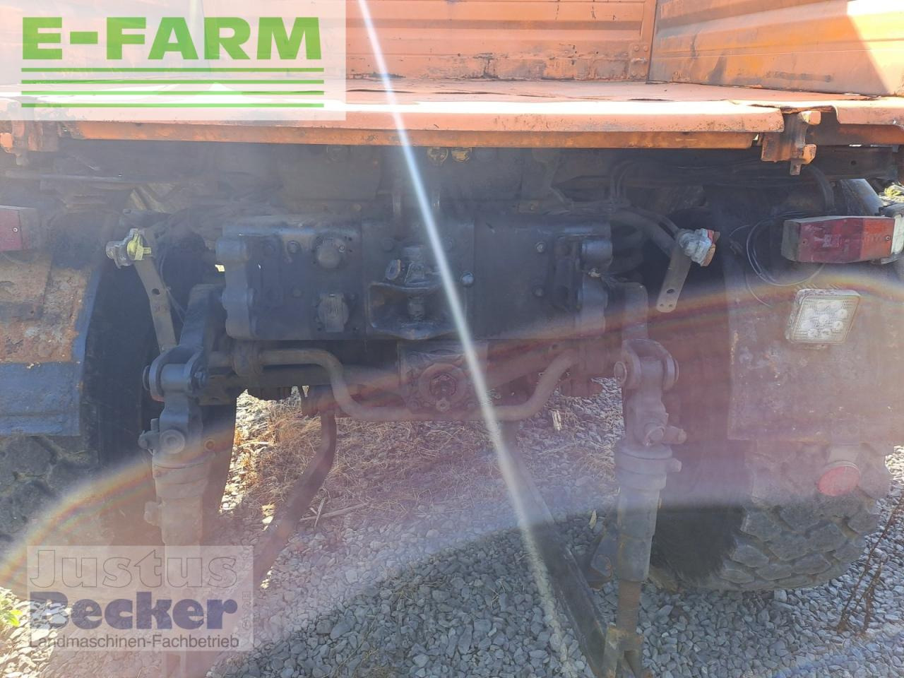 Traktors Mercedes-Benz unimog 1600: foto 10