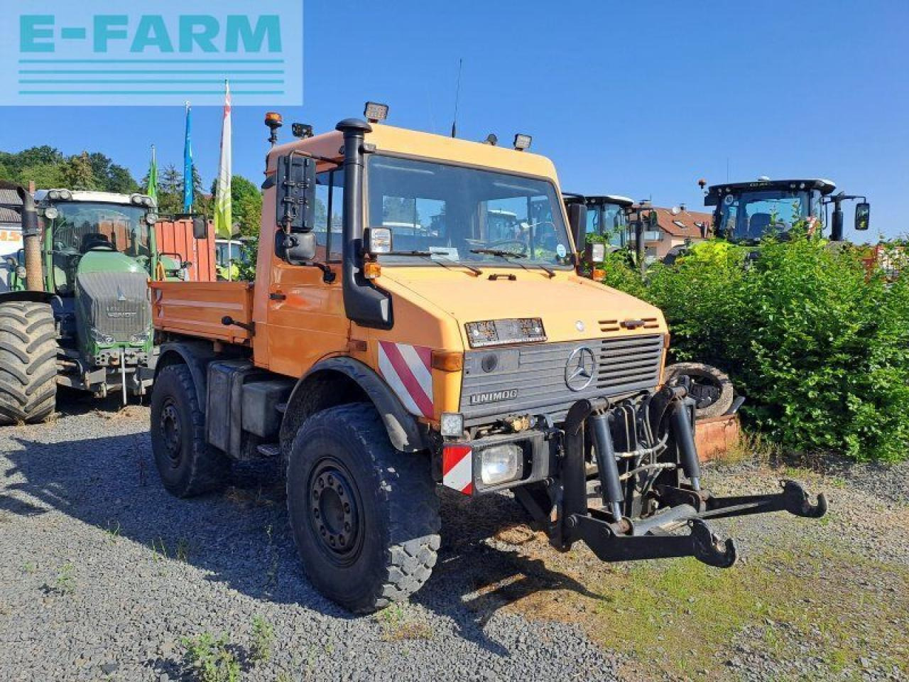 Mercedes-Benz unimog 1600 - Traktors: foto 1 Mercedes-Benz unimog 1600 - Traktors: foto 1
