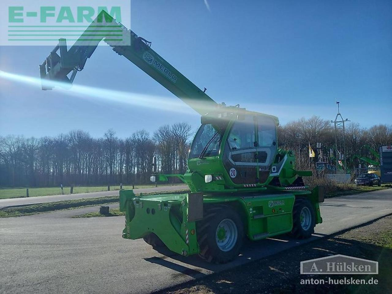 Teleskopiskais iekrāvējs Merlo roto r40.16 s: foto 7