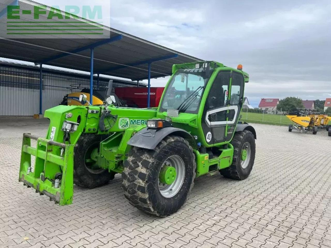 Merlo tf 45.11 - Teleskopiskais iekrāvējs: foto 1 Merlo tf 45.11 - Teleskopiskais iekrāvējs: foto 1