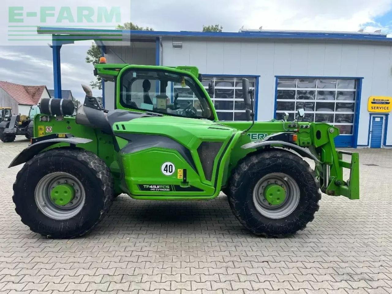 Merlo tf 45.11 - Teleskopiskais iekrāvējs: foto 4 Merlo tf 45.11 - Teleskopiskais iekrāvējs: foto 4