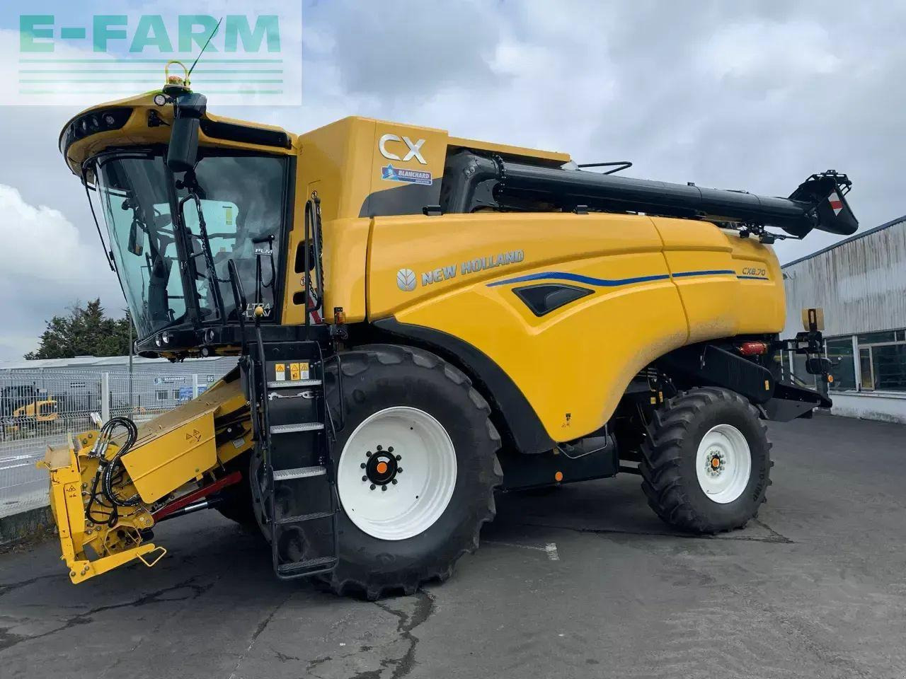 New Holland cx 8.70 - Labības kombains: foto 1 New Holland cx 8.70 - Labības kombains: foto 1