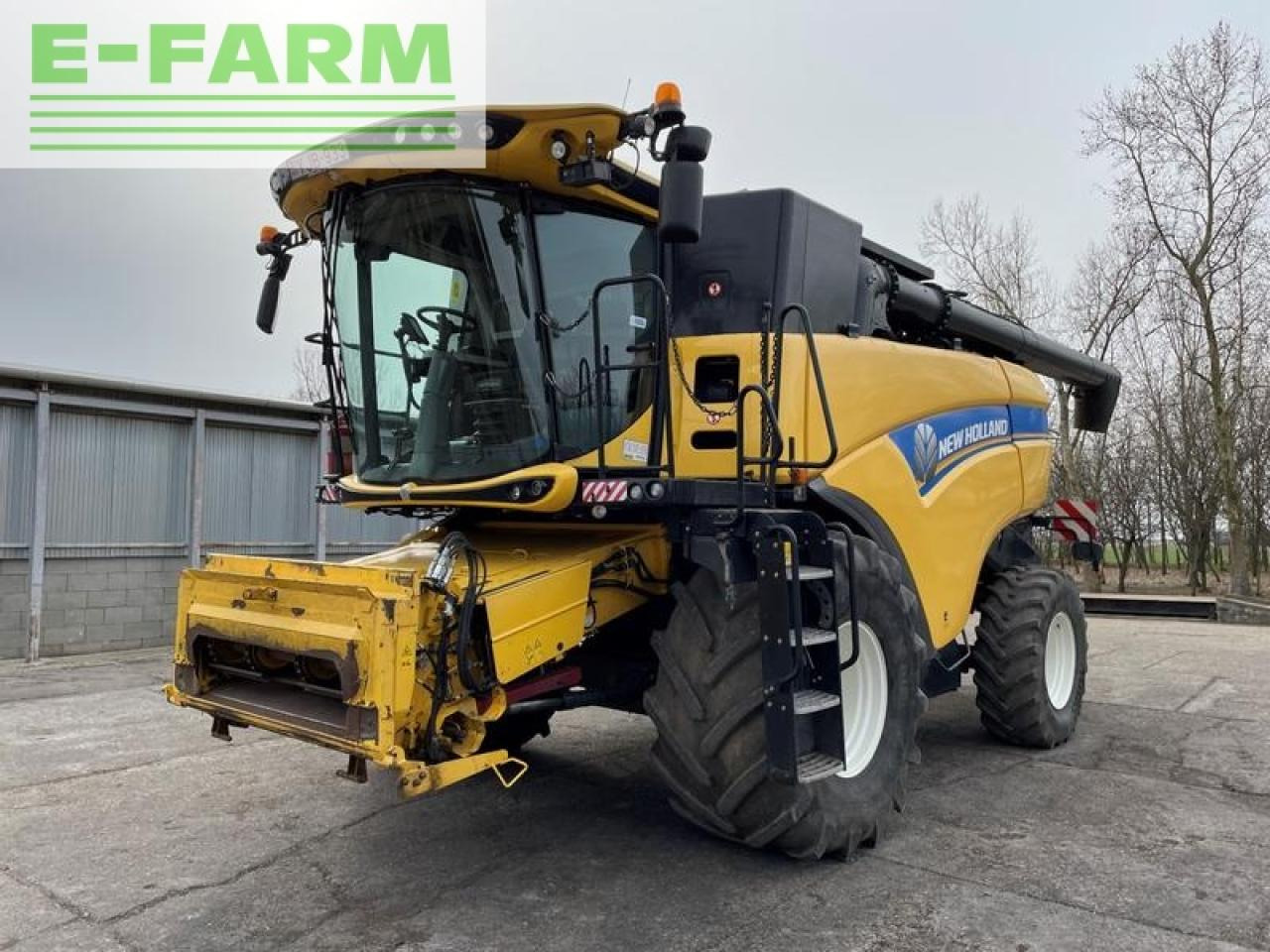 New Holland cx8.80 - Labības kombains: foto 1 New Holland cx8.80 - Labības kombains: foto 1