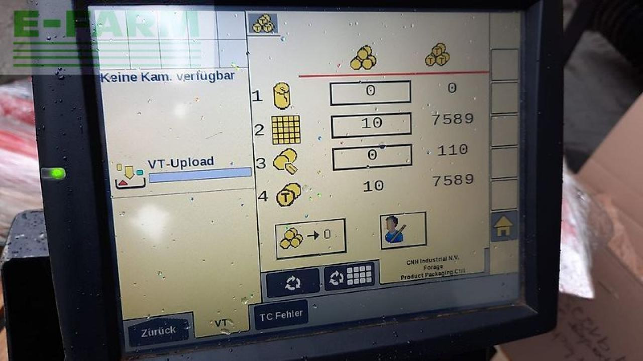 Kīpu prese New Holland rb 180: foto 8