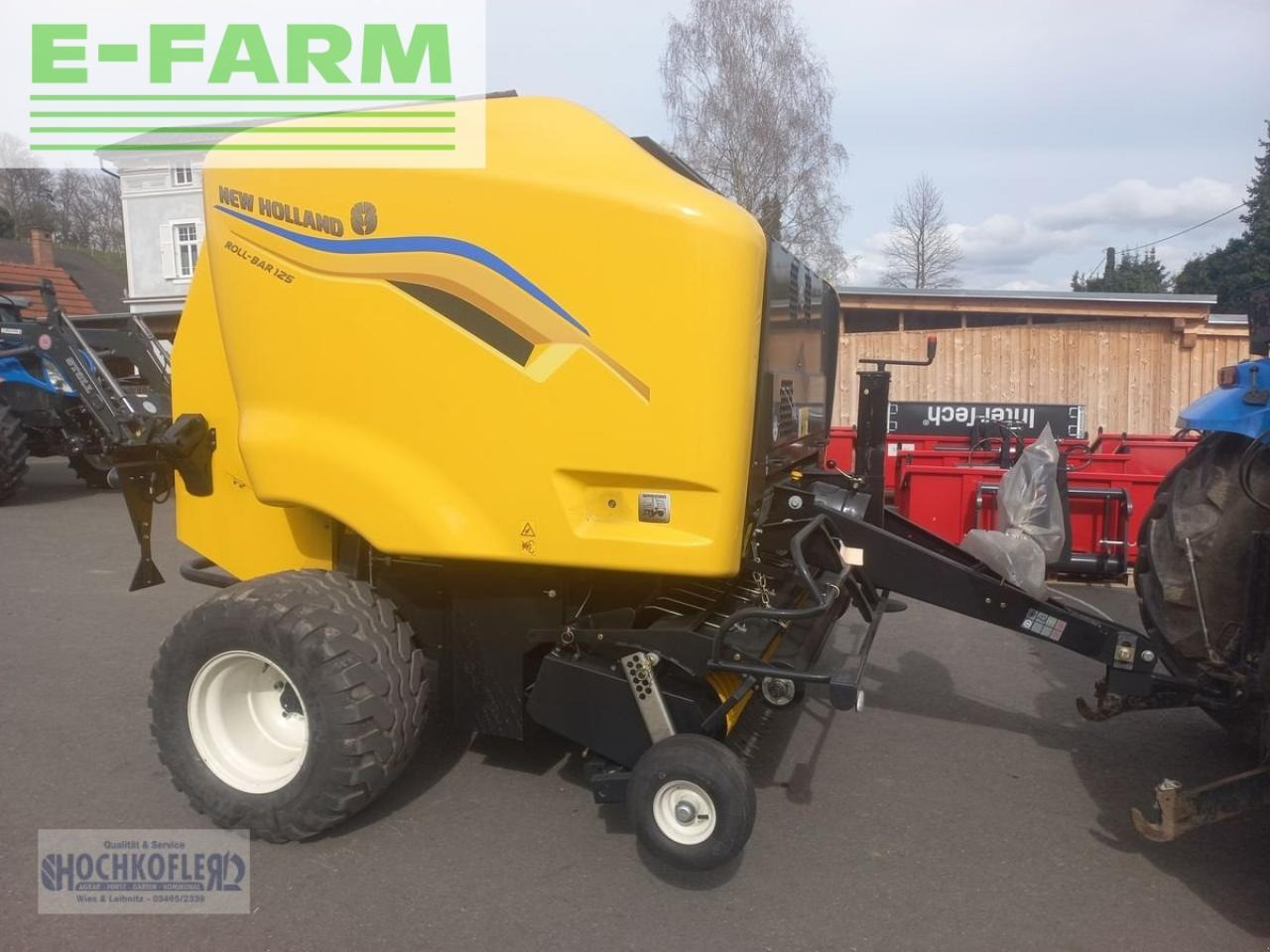 New Holland roll bar 125 - Kīpu prese: foto 4 New Holland roll bar 125 - Kīpu prese: foto 4