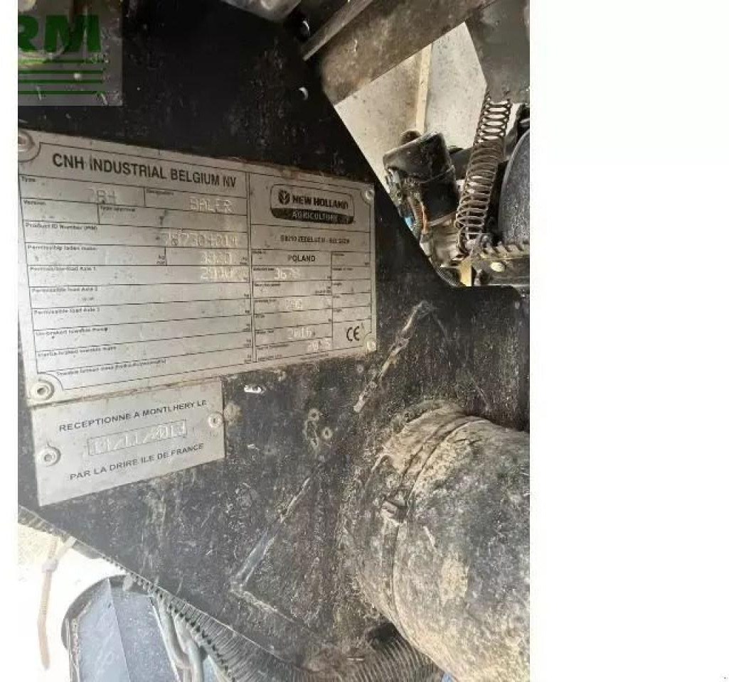 New Holland roll belt 180 - Kīpu prese: foto 5 New Holland roll belt 180 - Kīpu prese: foto 5