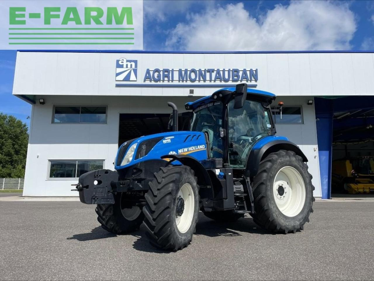 New Holland t 6.155 - Traktors: foto 1 New Holland t 6.155 - Traktors: foto 1