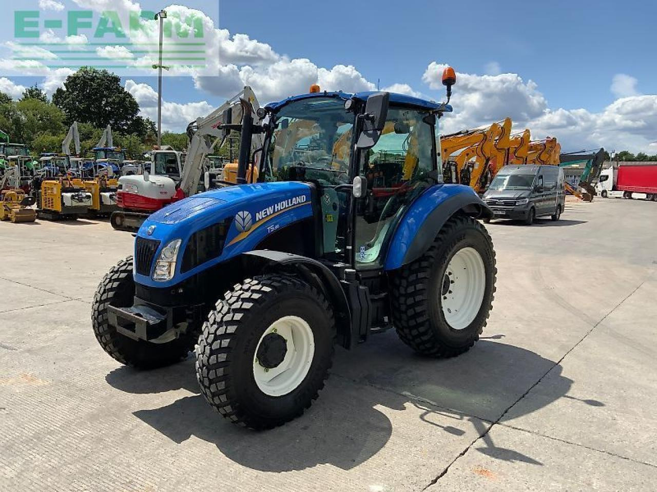 New Holland t5.95 tractor (st23758) - Traktors: foto 4 New Holland t5.95 tractor (st23758) - Traktors: foto 4