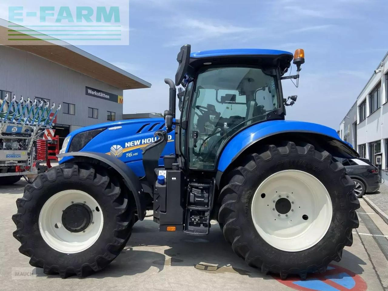 Traktors New Holland t6.145 stage v: foto 8 Traktors New Holland t6.145 stage v: foto 8