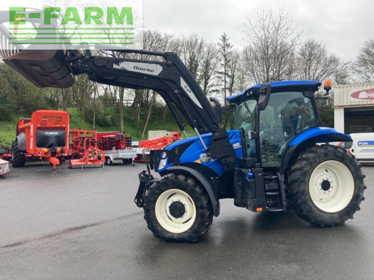 New Holland t6.155 - Traktors: foto 5 New Holland t6.155 - Traktors: foto 5