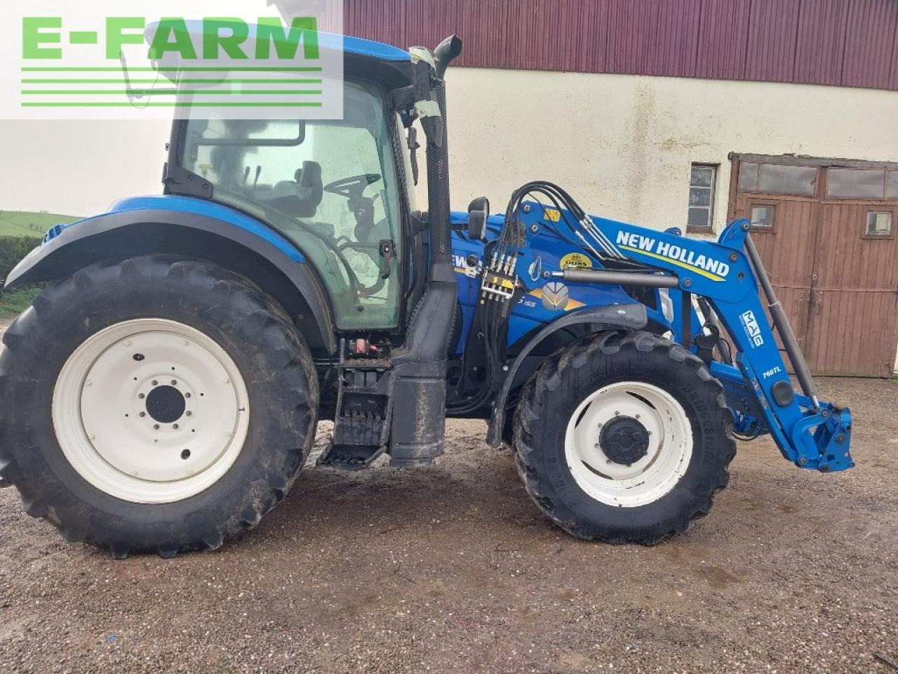 New Holland t6.155 - Traktors: foto 2 New Holland t6.155 - Traktors: foto 2