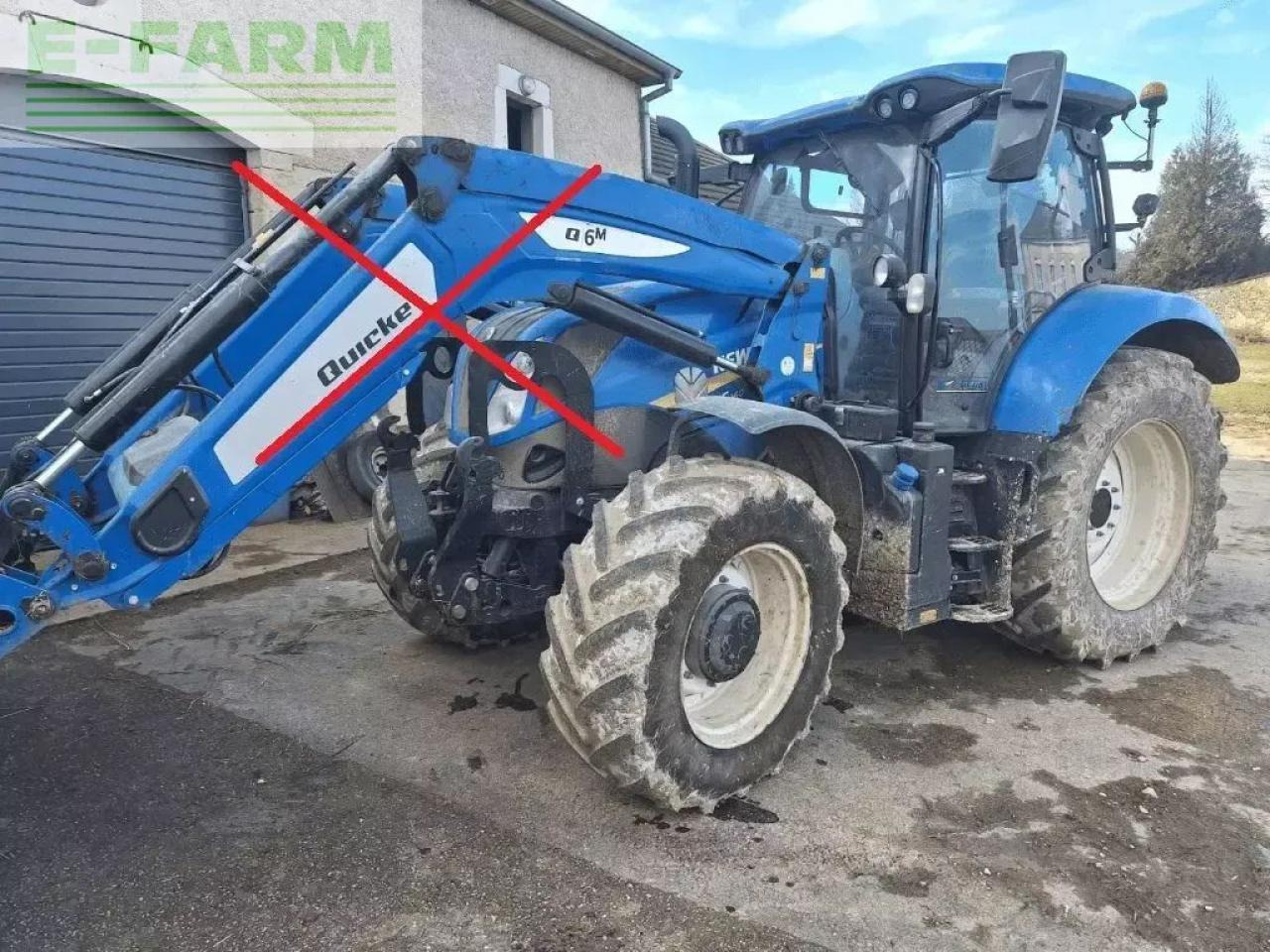 New Holland t6.160 - Traktors: foto 1 New Holland t6.160 - Traktors: foto 1