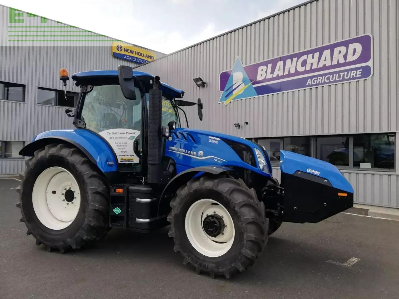 New Holland t6.180 methane - Traktors: foto 1 New Holland t6.180 methane - Traktors: foto 1
