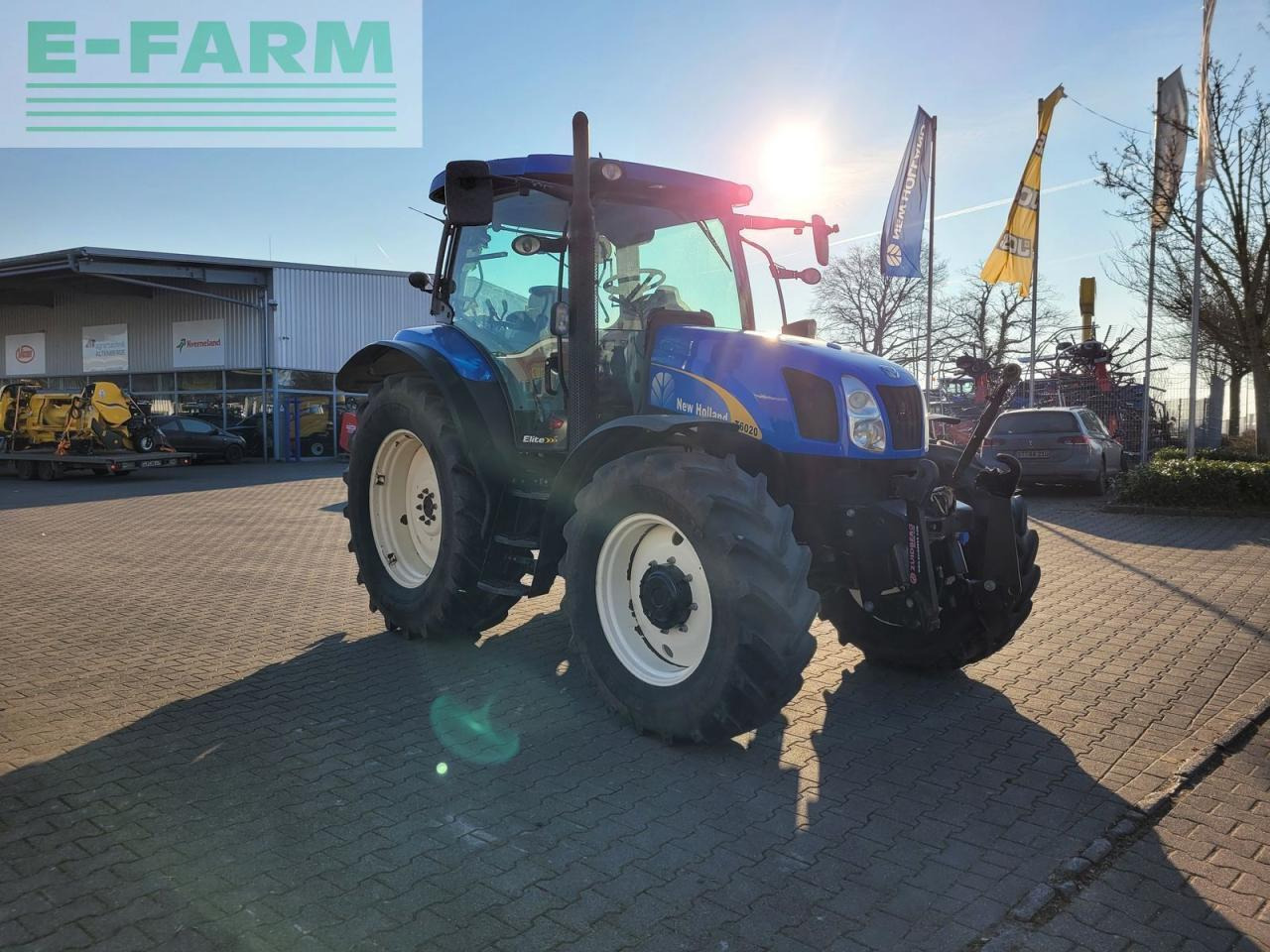 New Holland t6020 elite Elite - Traktors: foto 3 New Holland t6020 elite Elite - Traktors: foto 3