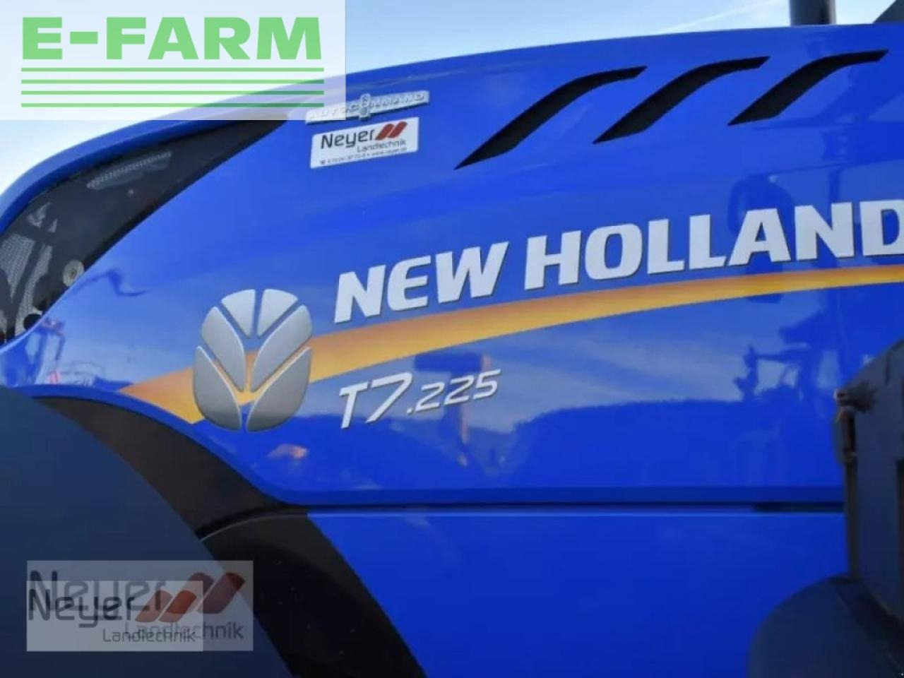 New Holland t7.225 ac - Traktors: foto 3 New Holland t7.225 ac - Traktors: foto 3