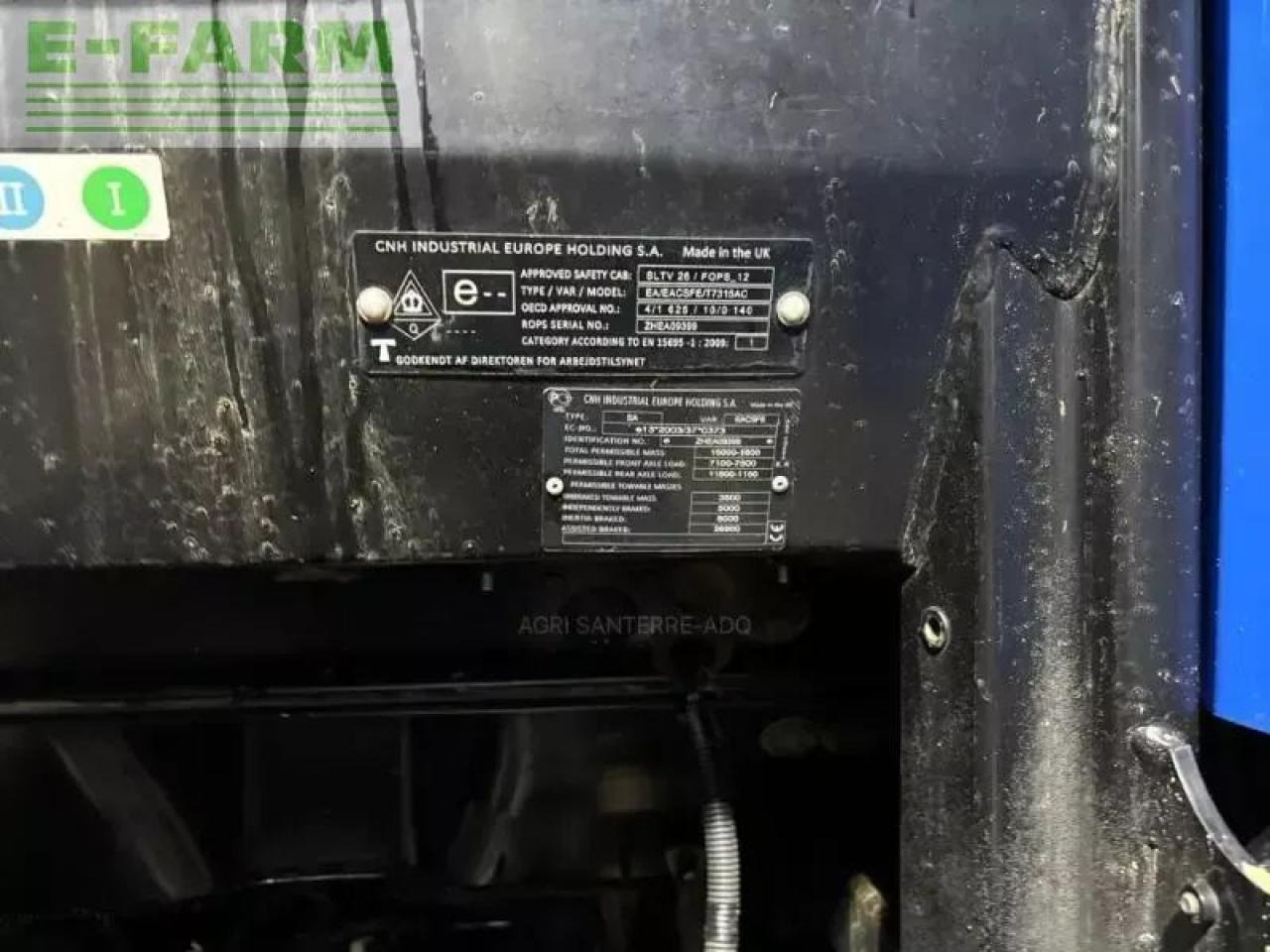 Traktors New Holland t7.315: foto 10 Traktors New Holland t7.315: foto 10