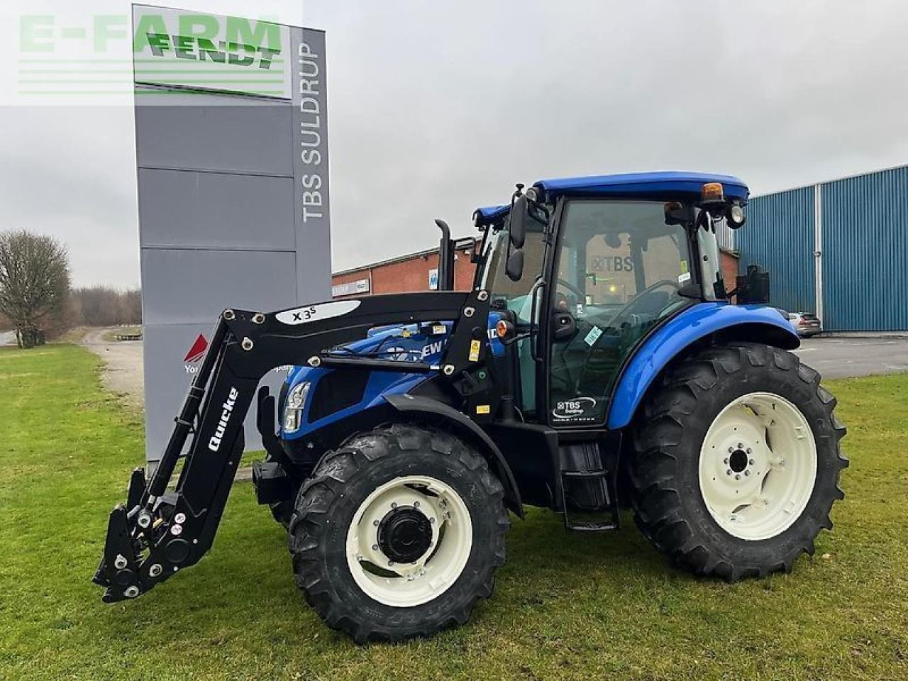 New Holland td 5.95 m. læsser - Traktors: foto 1 New Holland td 5.95 m. læsser - Traktors: foto 1