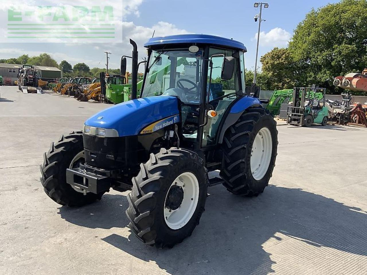 New Holland td5030 tractor (st23208) - Traktors: foto 4 New Holland td5030 tractor (st23208) - Traktors: foto 4