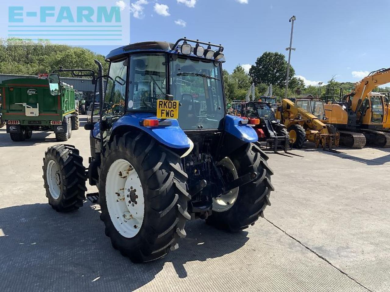Traktors New Holland td80d tractor (st23818) D: foto 6