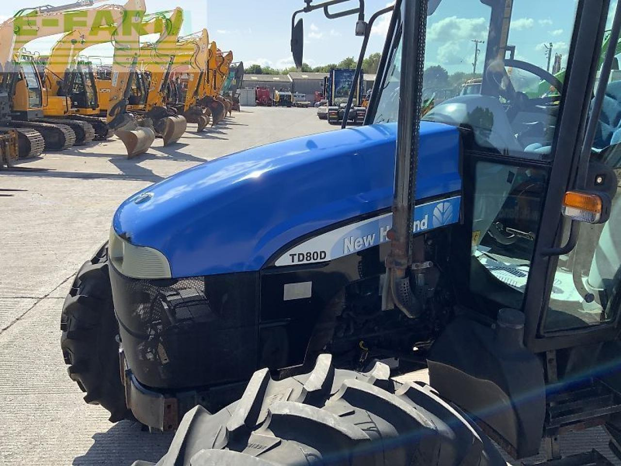Traktors New Holland td80d tractor (st23818) D: foto 13