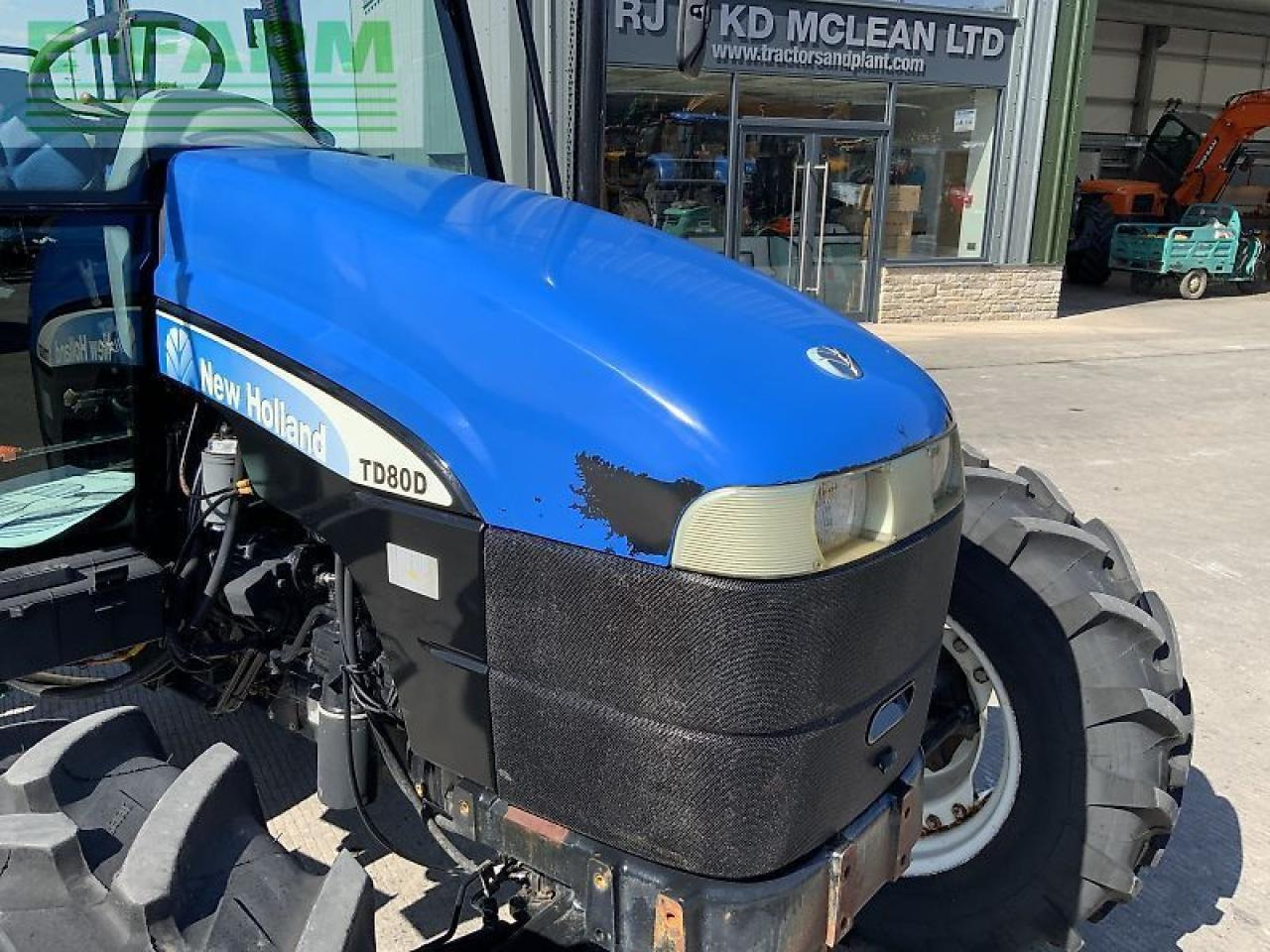 Traktors New Holland td80d tractor (st23818) D: foto 12