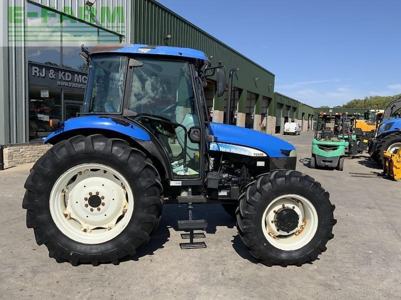 Traktors New Holland td80d tractor (st23818) D: foto 11