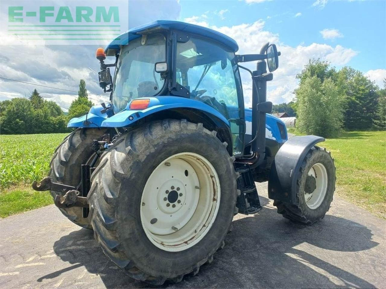 New Holland ts115a delta Delta - Traktors: foto 4 New Holland ts115a delta Delta - Traktors: foto 4