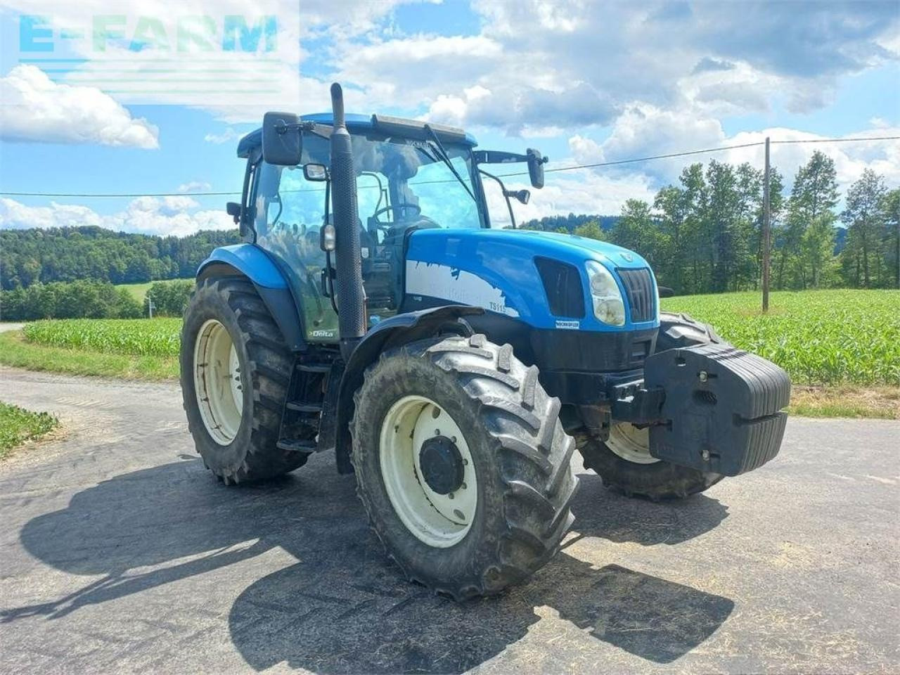 New Holland ts115a delta Delta - Traktors: foto 3 New Holland ts115a delta Delta - Traktors: foto 3