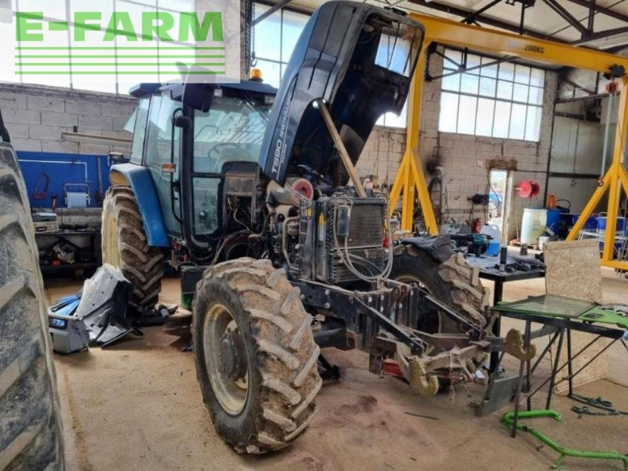 New Holland ts90 - Traktors: foto 4 New Holland ts90 - Traktors: foto 4