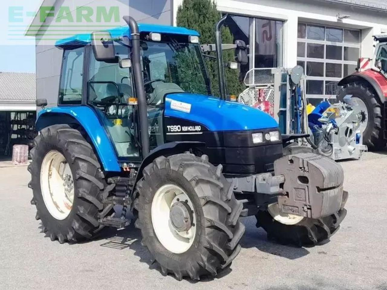 New Holland ts90 - Traktors: foto 3 New Holland ts90 - Traktors: foto 3