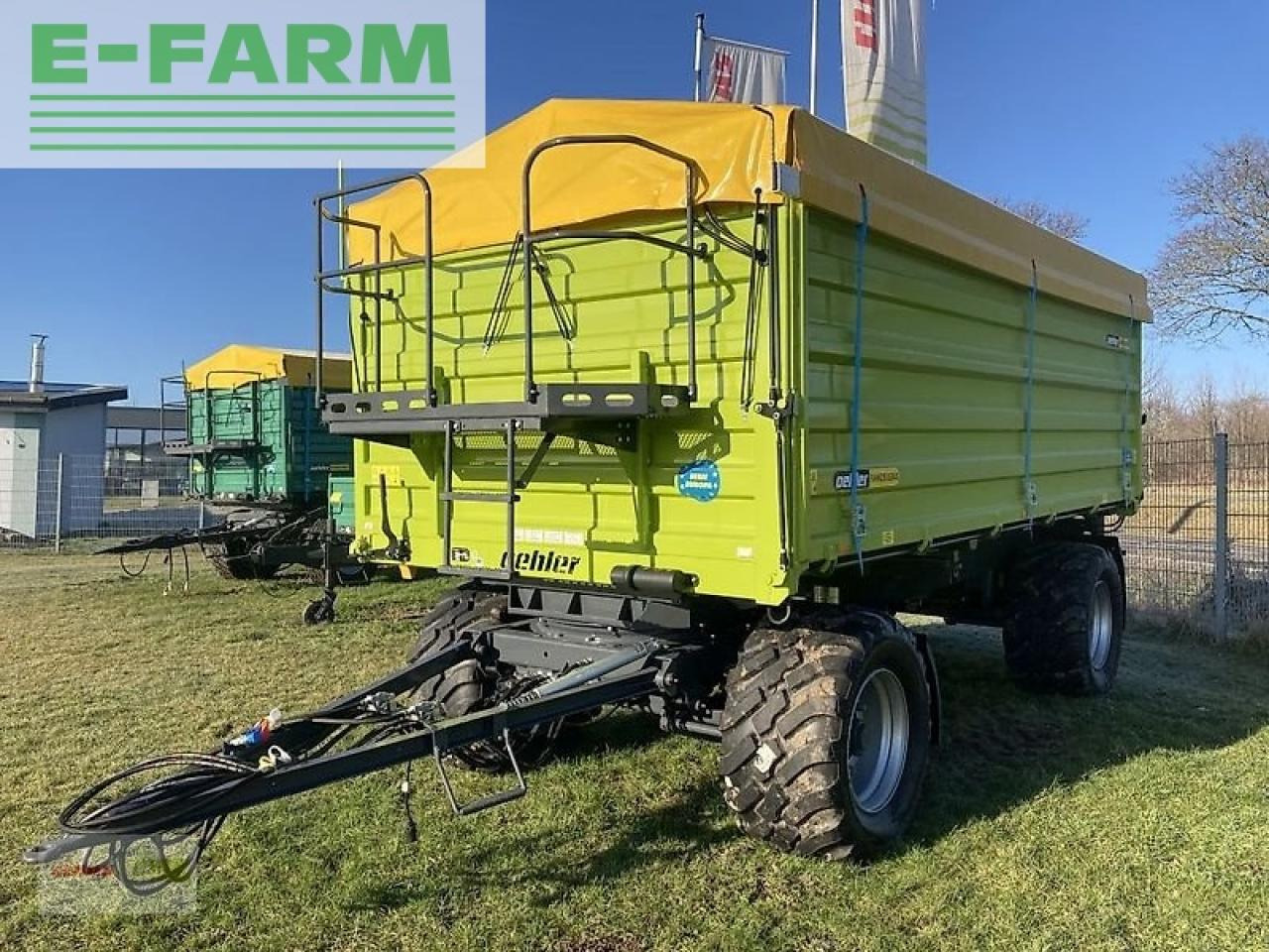 Oehler ol zdk/hw 180 - Lauksaimniecības piekabe-pašizgāzējs: foto 4 Oehler ol zdk/hw 180 - Lauksaimniecības piekabe-pašizgāzējs: foto 4